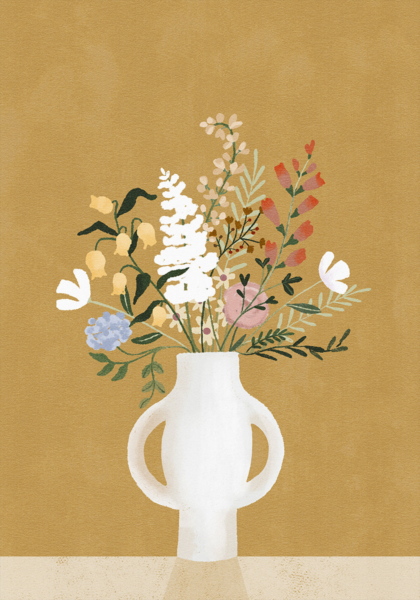 Hierscht Bouquet Affiche
