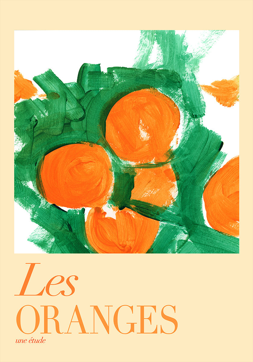 Les Oranges Une Étude 1 Plakat