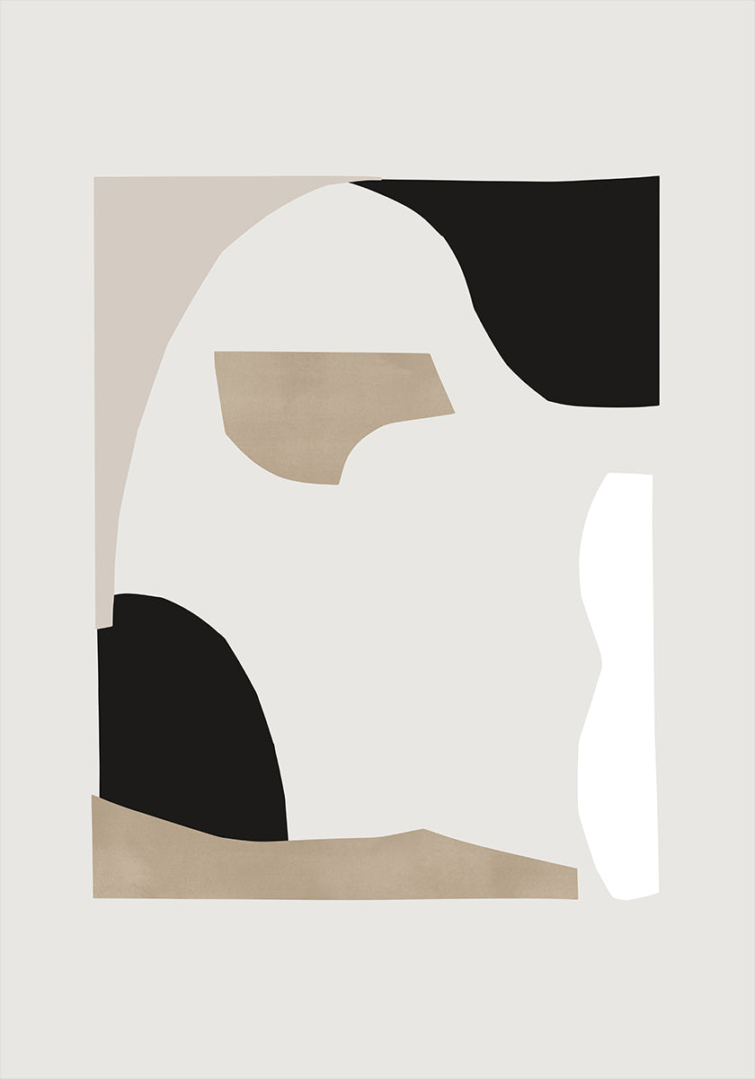 Abstrakt Formen 2 Affiche