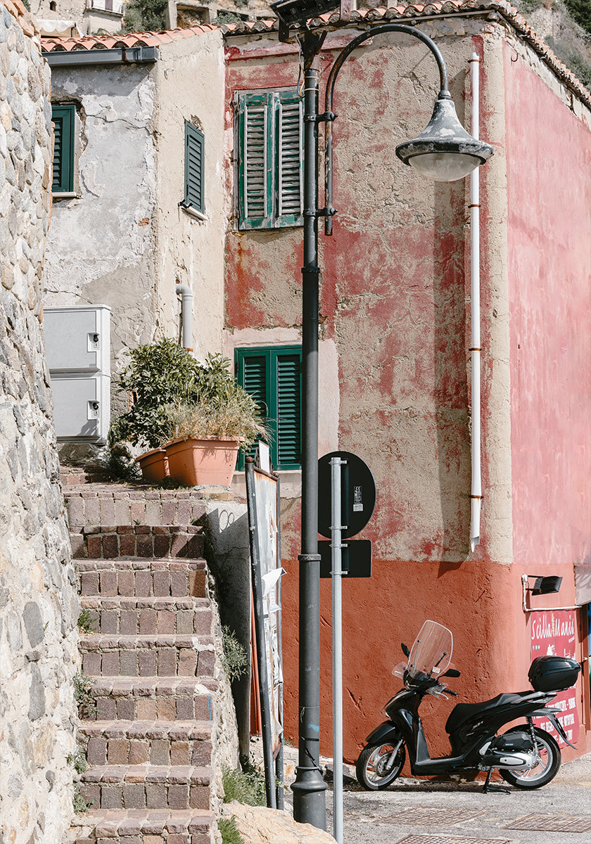 Street Scilla, Italien