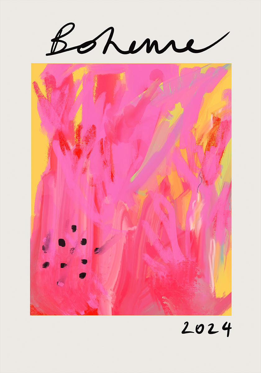 Bohemeyellow Ratioiso Poster