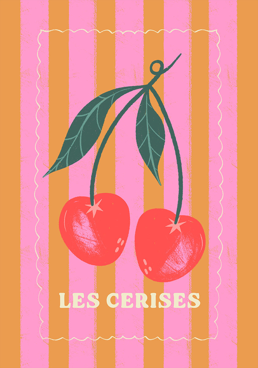 Les Cerises Poster