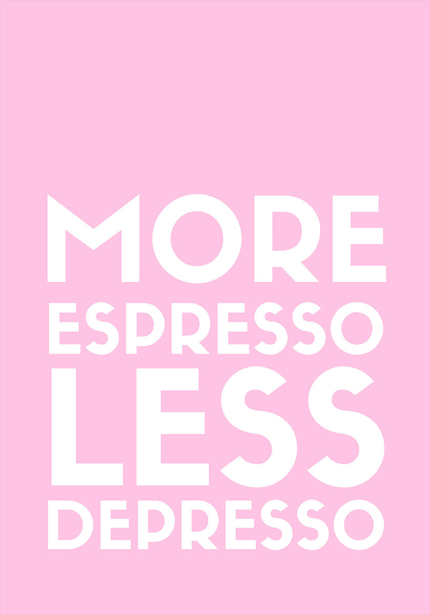 Plagát Espresso Depresso