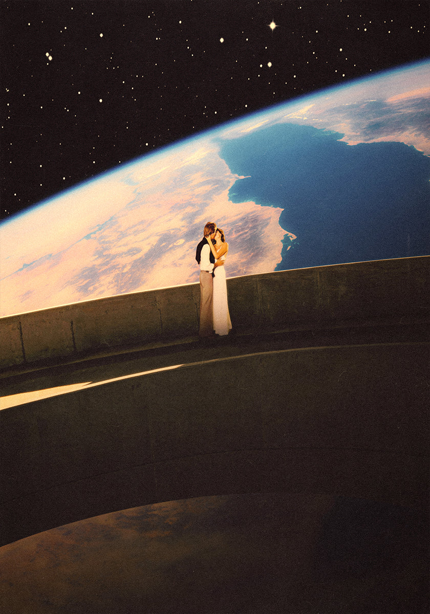 Kosmiskās mīlestības plakāts