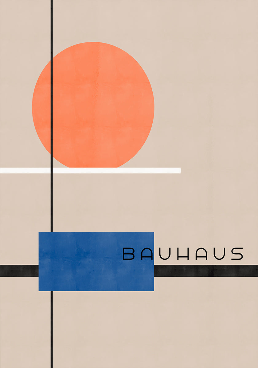 Bauhaus č. 3 Plagát
