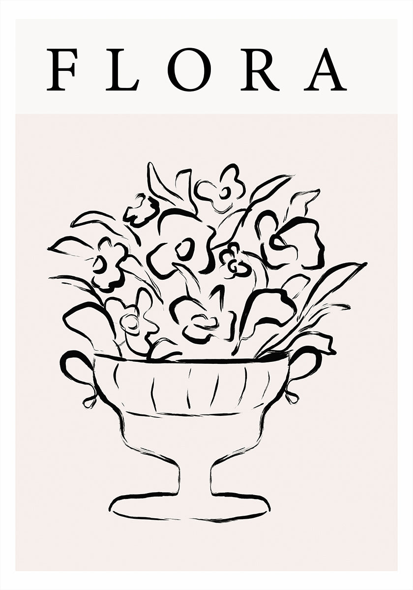 Virágos elegancia poszter