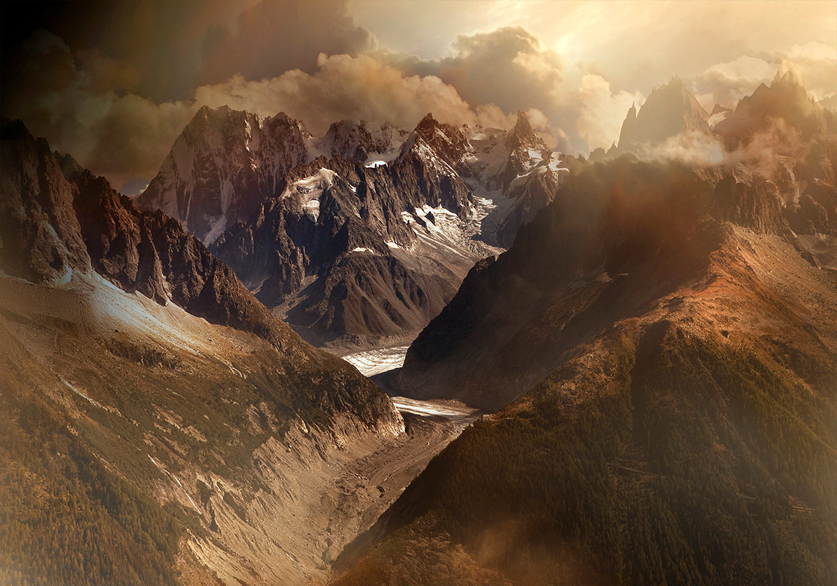 Mont Blanc Massive Poster