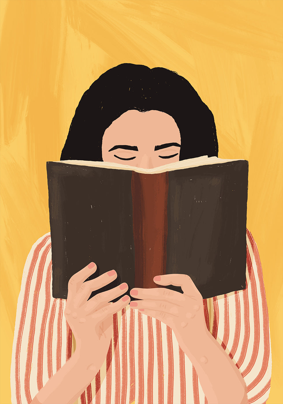 Įspūdingas skaitymo plakatas