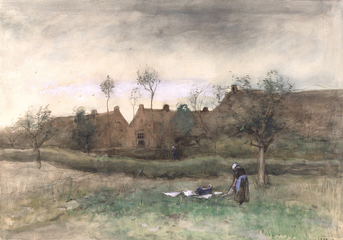 Bleekveldje By Anton Mauve Plakat - Posterbox.dk