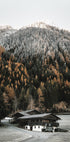 Rustic Houses in the Mountains Plakat - Posterbox.dk
