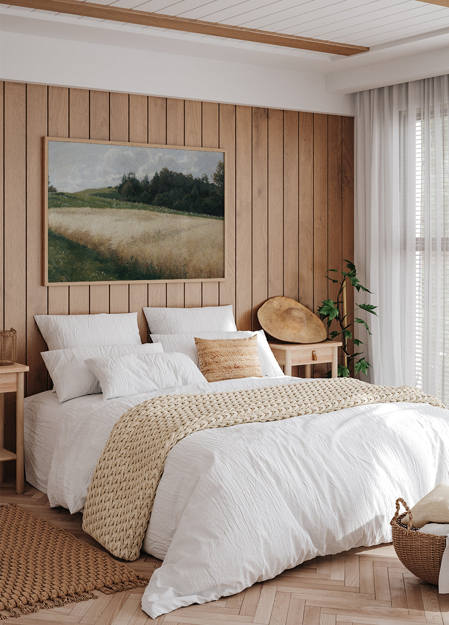 Das Haferfeld By Adolf Kaufmann Plakat - Posterbox.dk