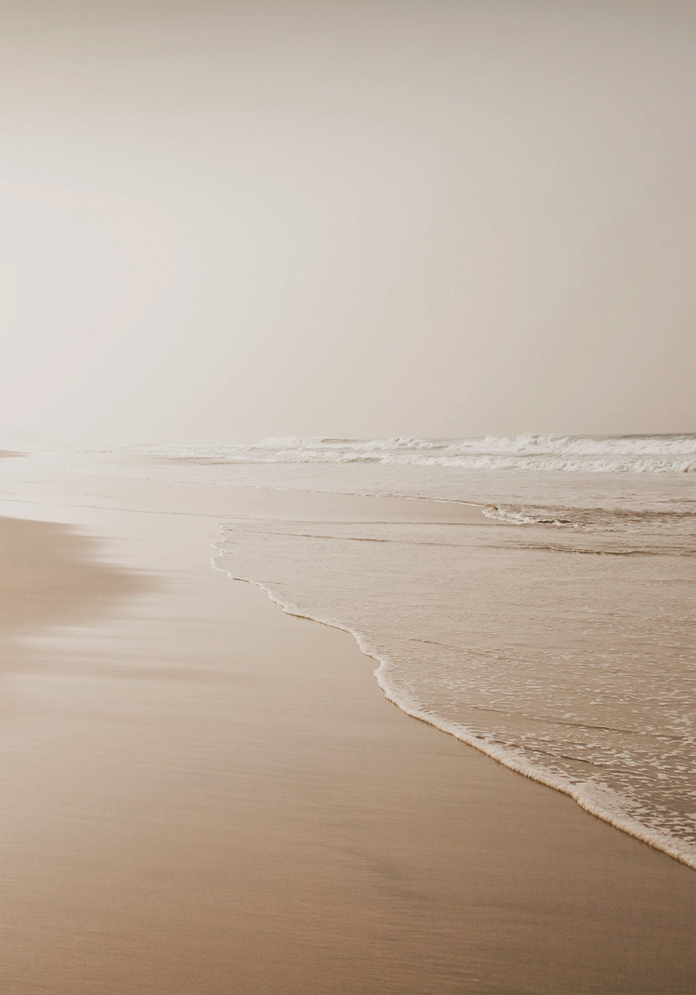Empty Beach Plakat - Posterbox.dk
