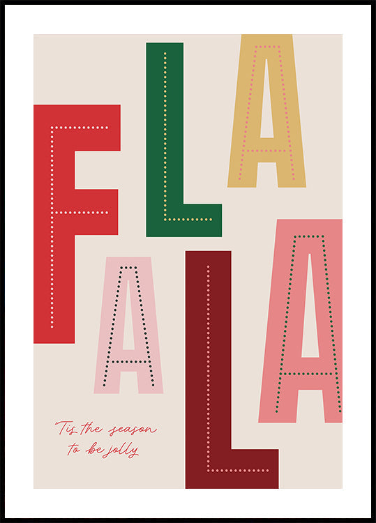 FaLaLa Chrëschtdag Saison Affiche
