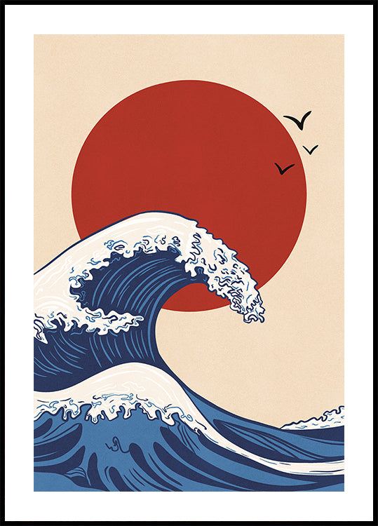 Poster Sun Wave