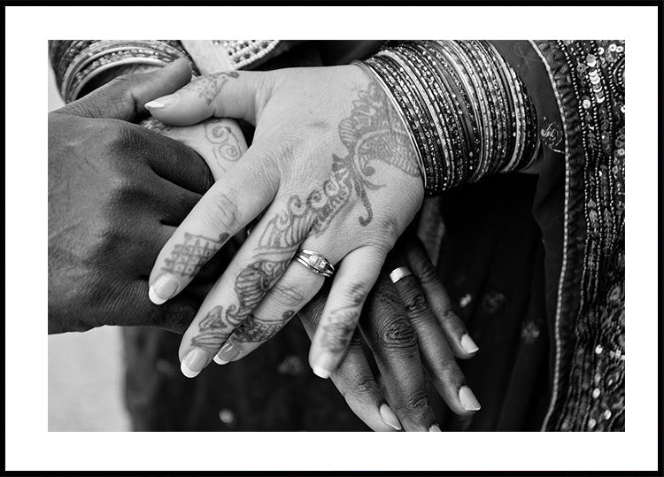 Tattooed Hands Plakat - Posterbox.dk