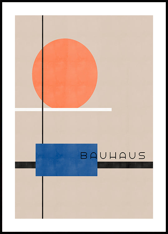 Bauhaus č. 3 Plagát