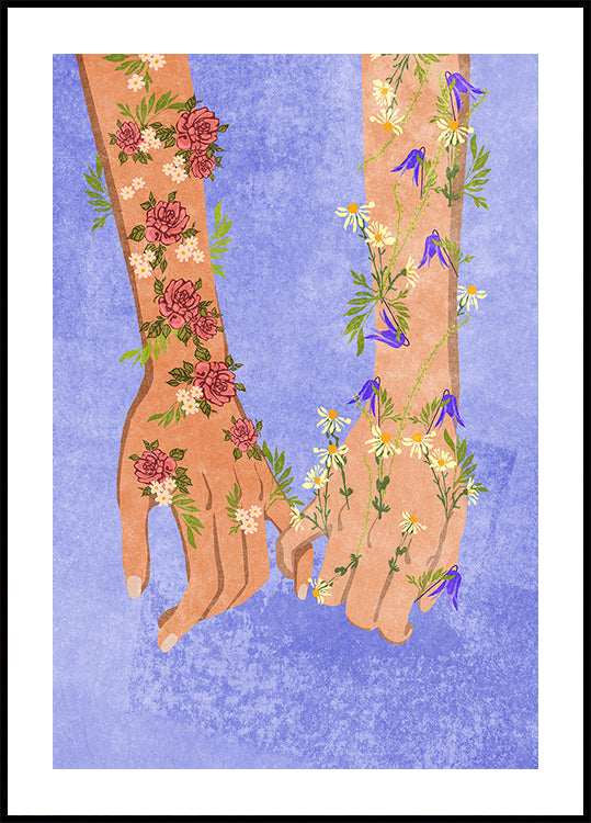 Käest kinni hoidev Plakat