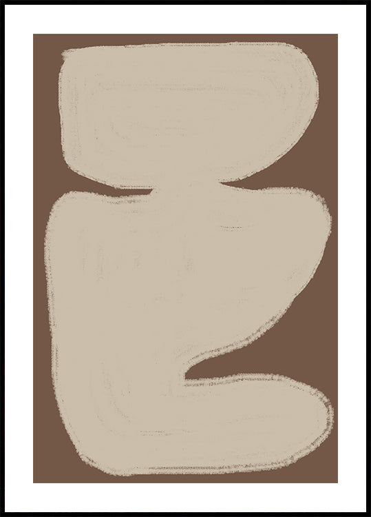 Abstrakt Whisper Poster