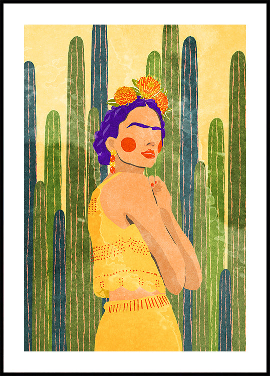 Frida a kaktusy