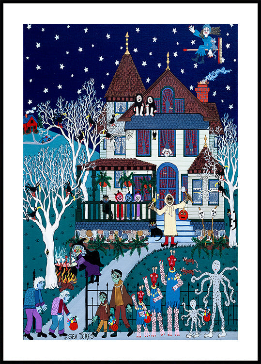 Poster Monstruos Merriment