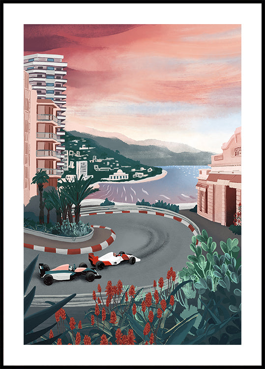 Monaco Circuit plakát