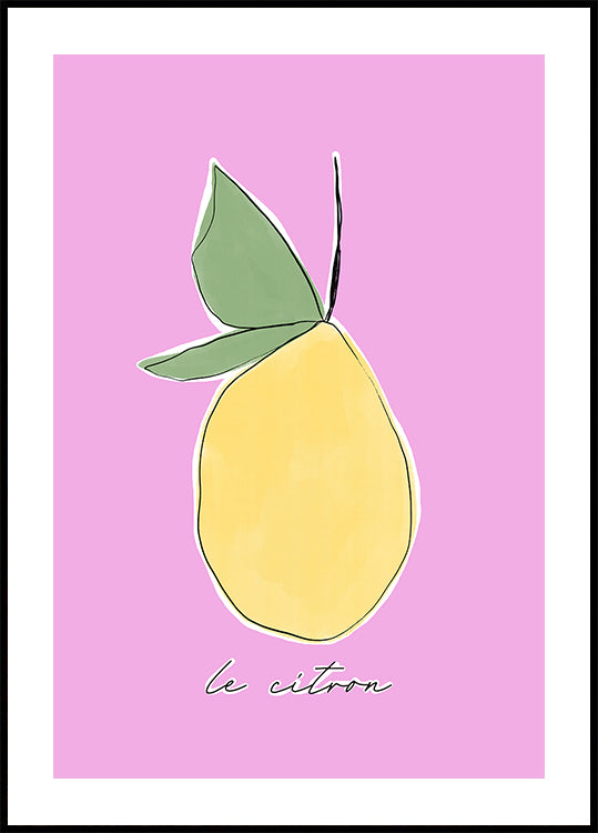 Plakat Citrus Delight