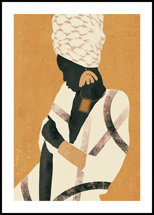 Poster femeie africană