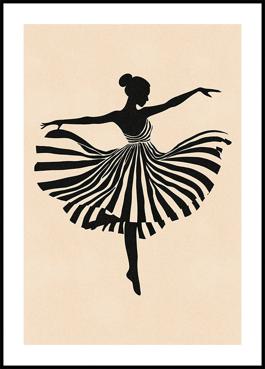 Danz Silhouette Poster