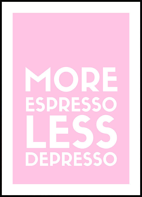 Plagát Espresso Depresso