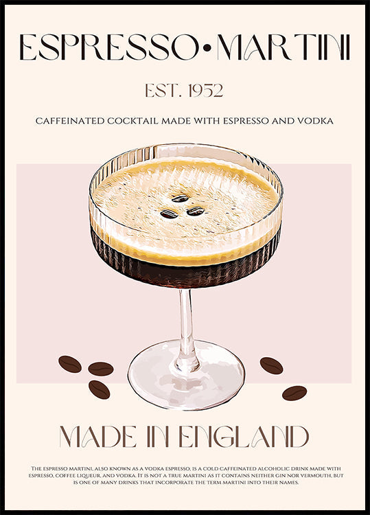 Plakat “Coffee Delight”.