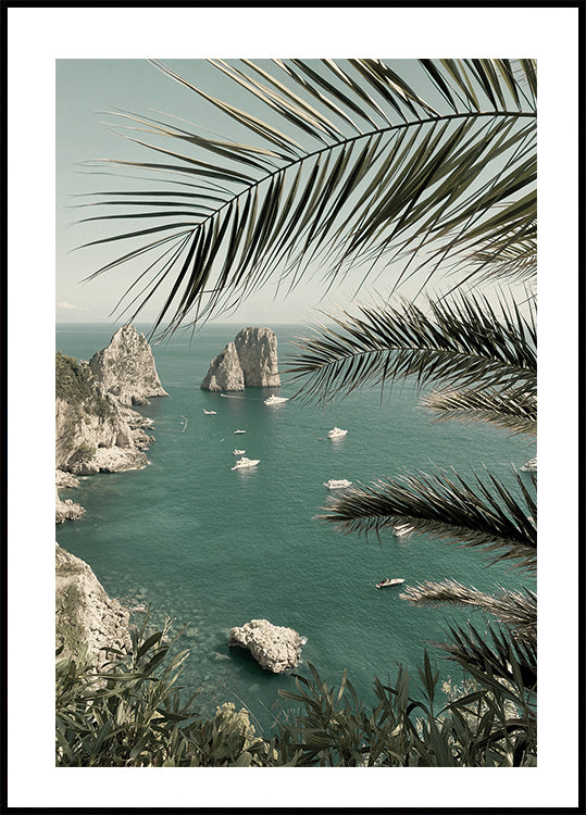View Of The Mediterranean Plakat - Posterbox.dk