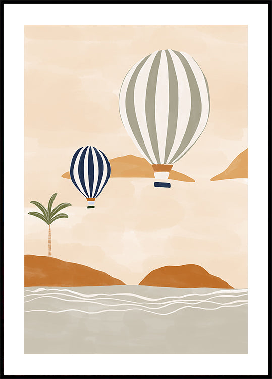 Airballoons Am Dessert