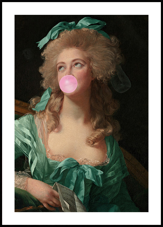 Madame Bubble-Gum plakatas