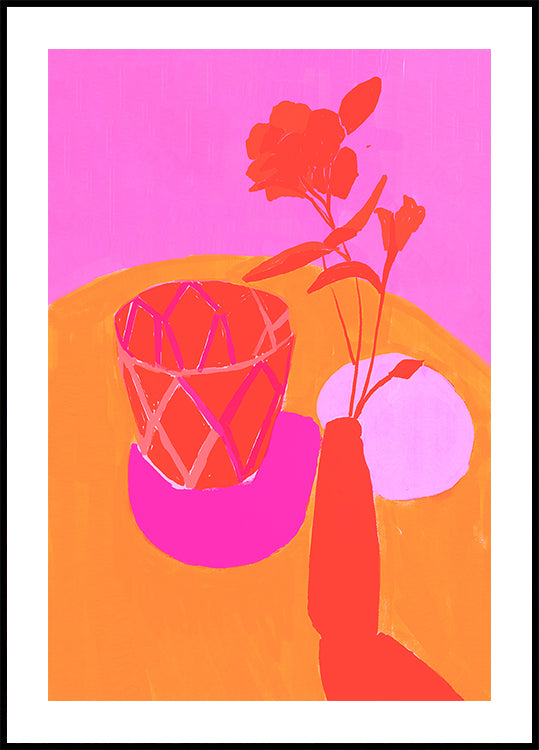 Vibrant Still Life Poster