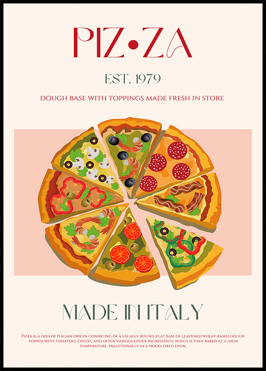 Itaalia viilud plakat