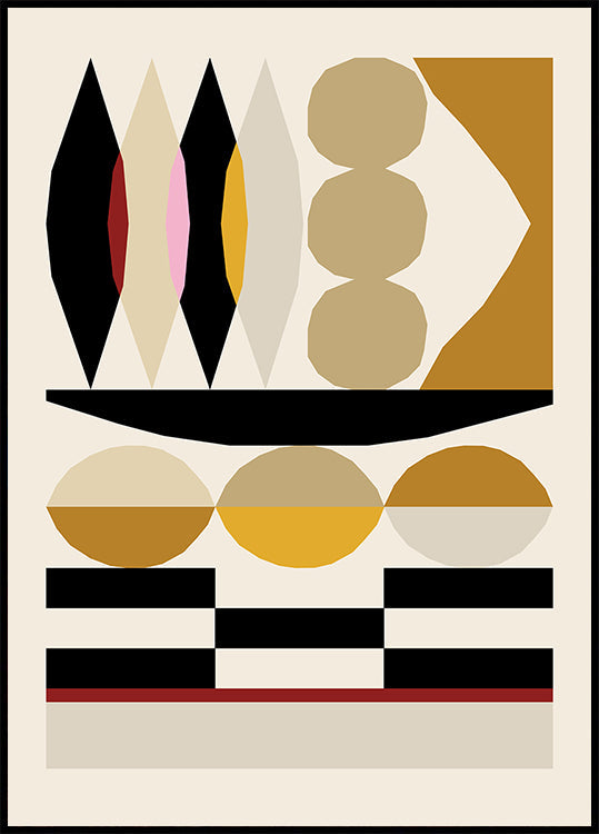 Compoziție abstractă 25 Poster