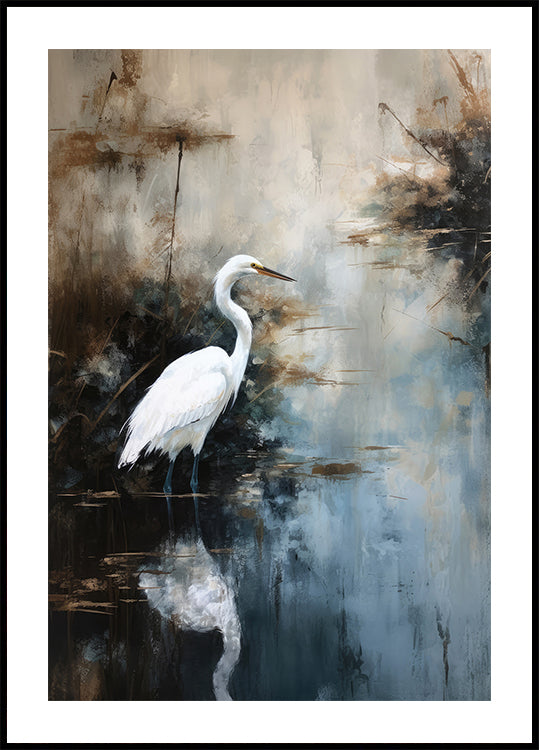 Rahuliku peegelduse plakat