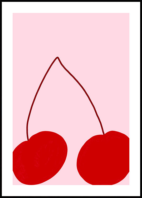 Plagát Cherry Duo Delight