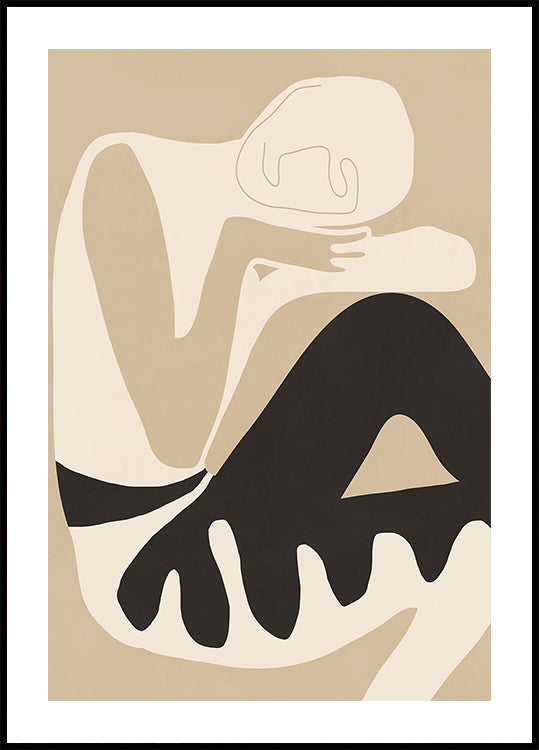 Abstrakt Konscht Figur 3 Poster