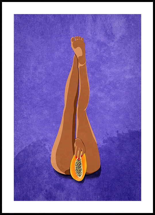 Posterul meu cu papaya