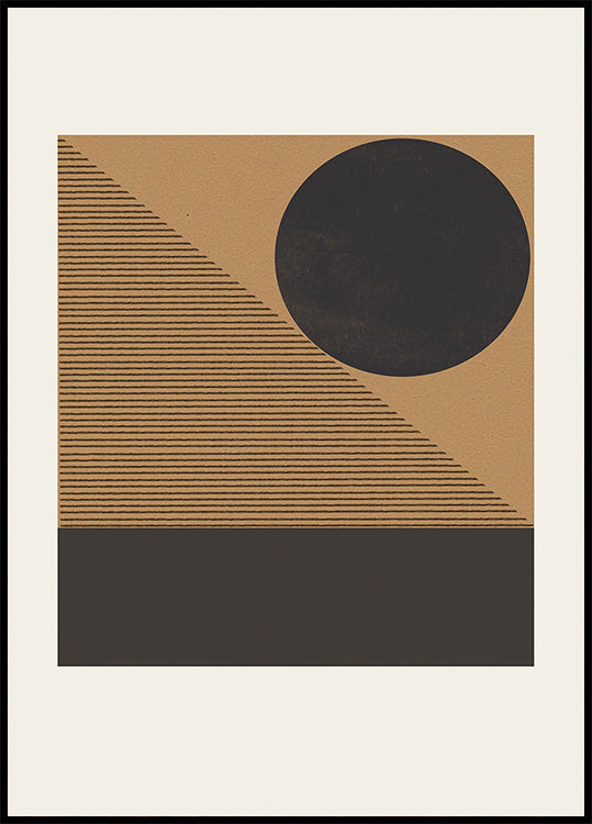 Poster Geometric Eclipse