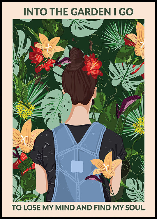 Into the Garden Standard Wall Art poszter