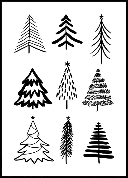 Christmas Trees 3 Plakat