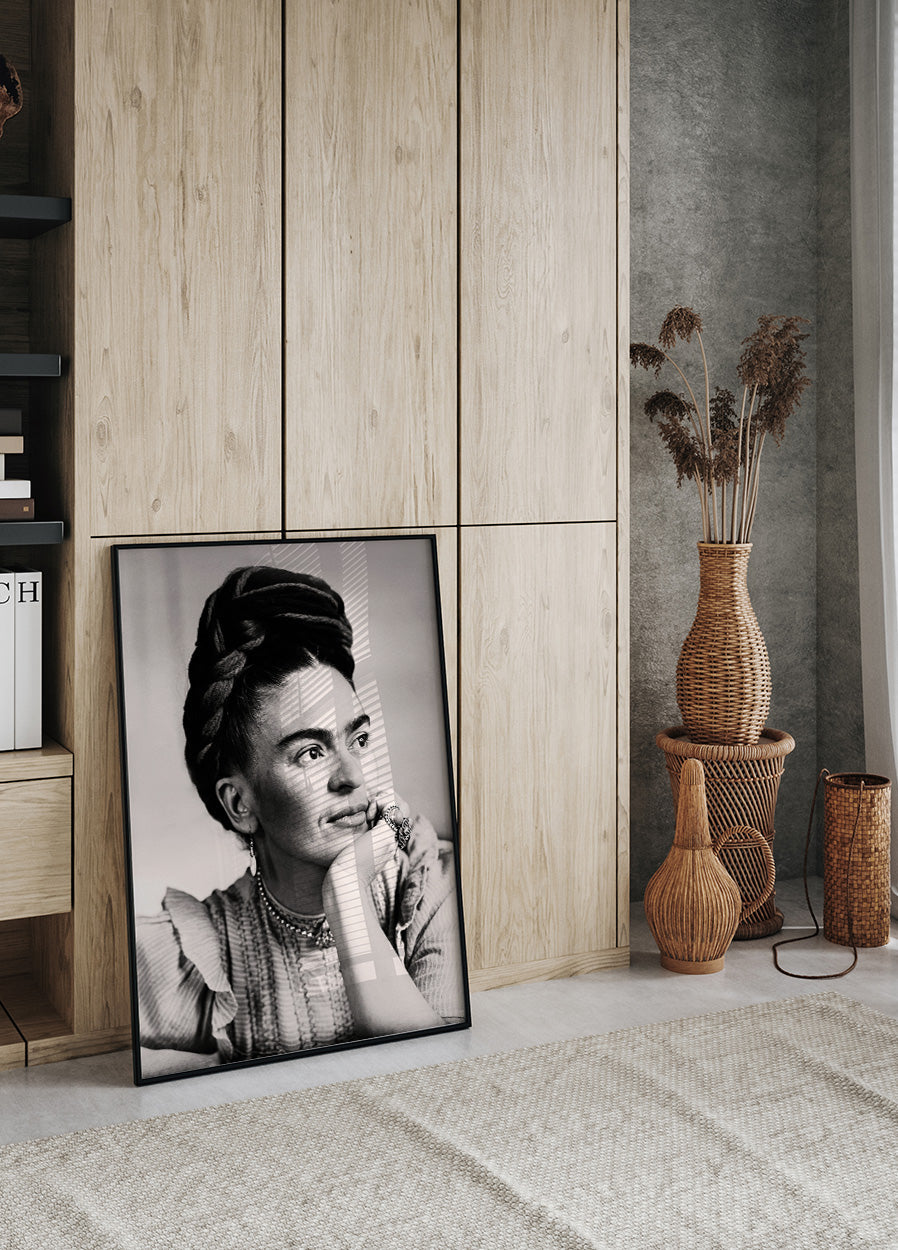 Frida Kahlo Portrait No. 3 Plakat - Posterbox.dk