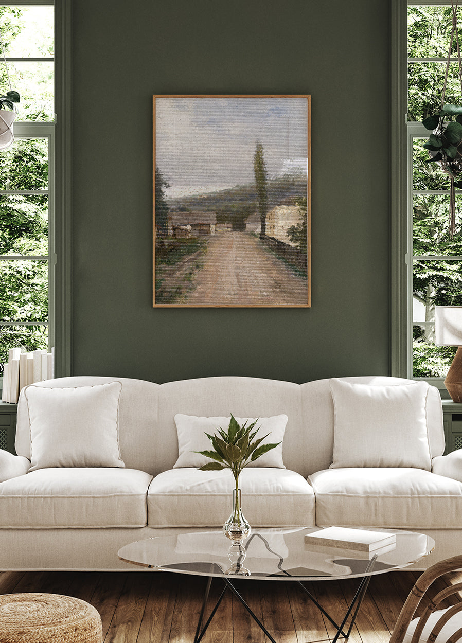 From The West Slovak Village By Felicián Moczik Plakat - Posterbox.dk