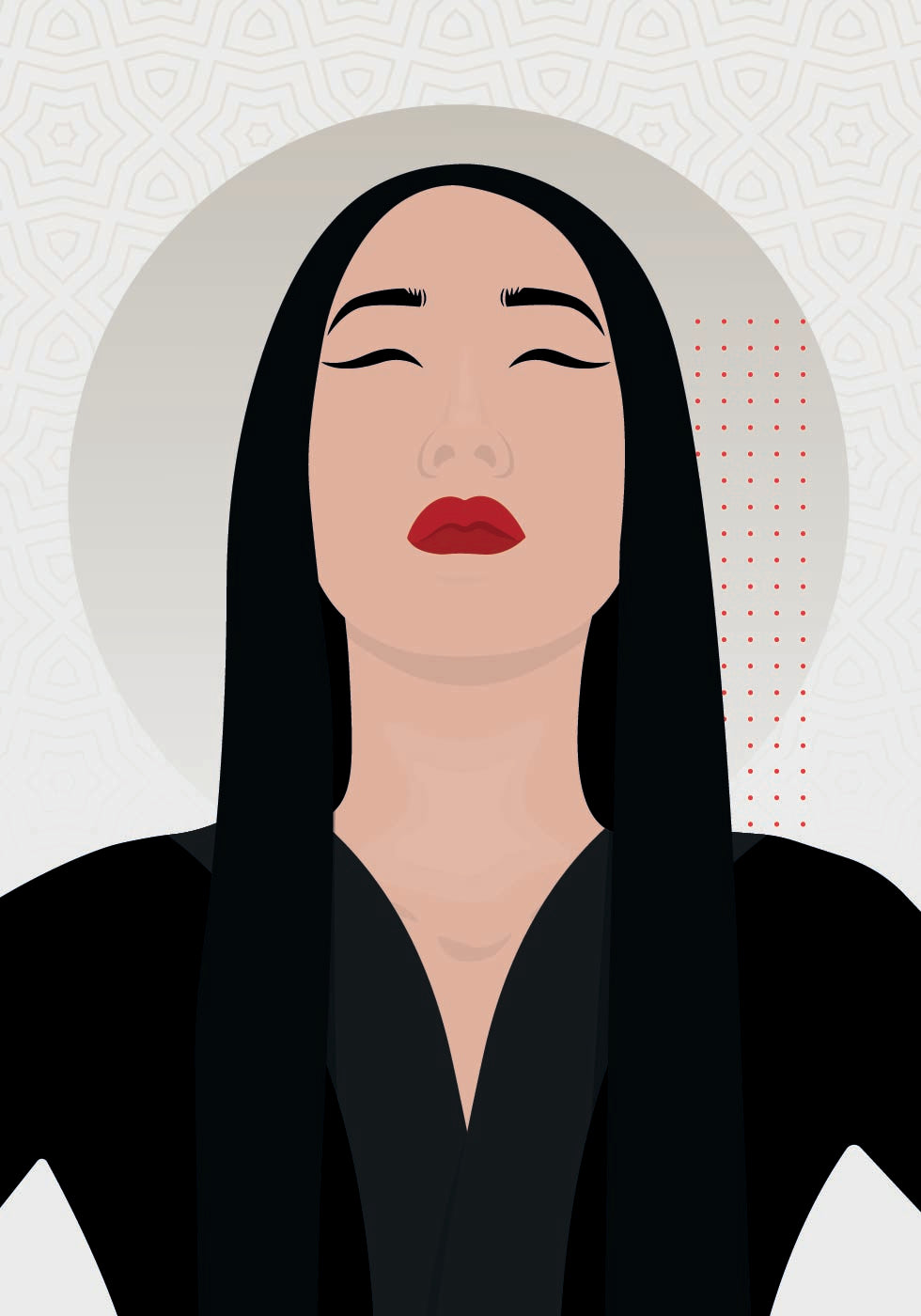 Elegante Geisha Poster