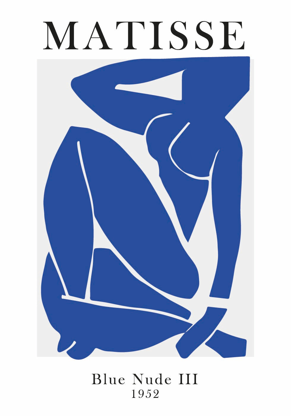 H. Matisse Blue Nude Plakat - Posterbox.dk