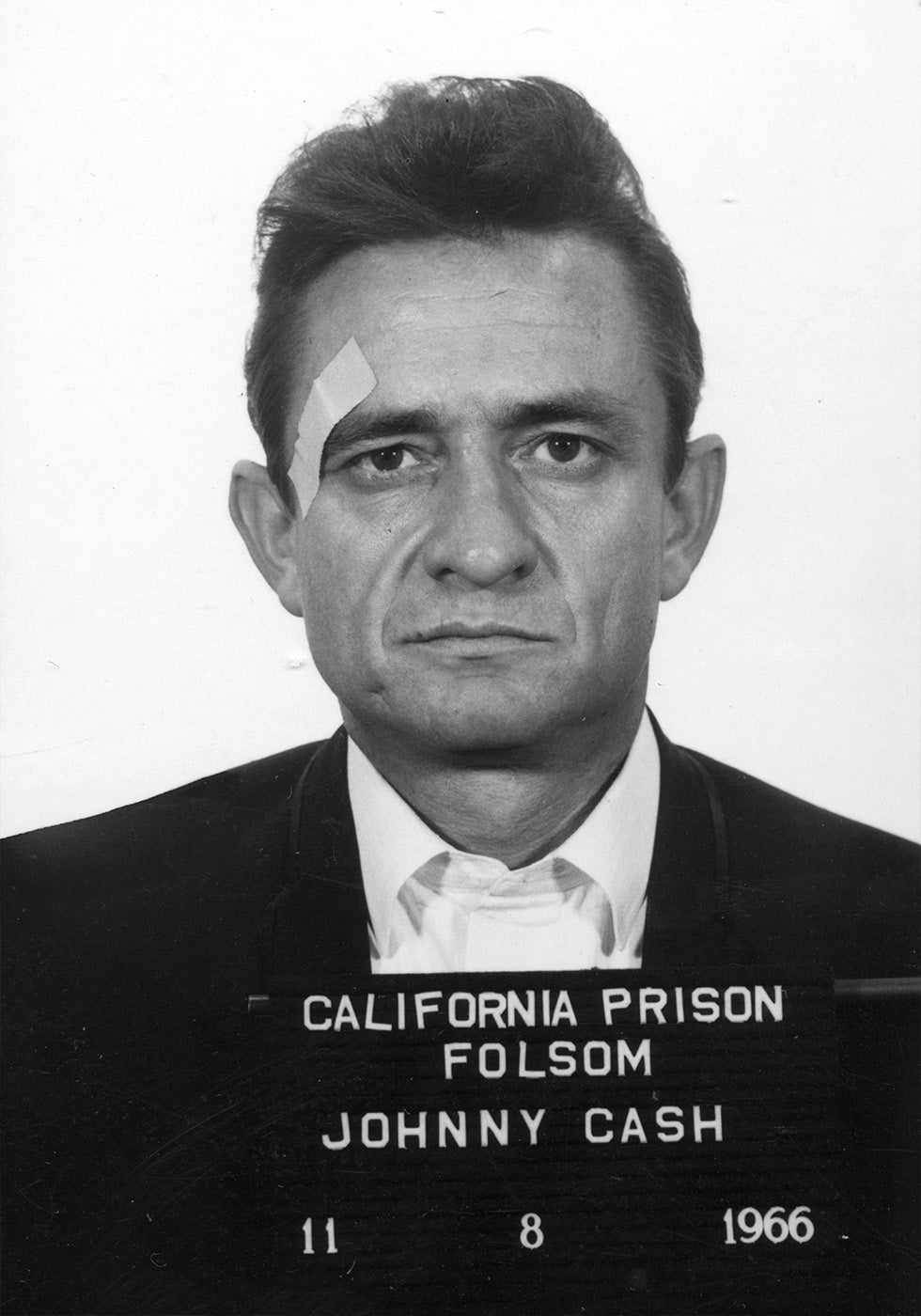 Johnny Cash Mug Shot Plakat - Posterbox.dk