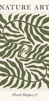 Nature Art Floral Shapes Plakat - Posterbox.dk