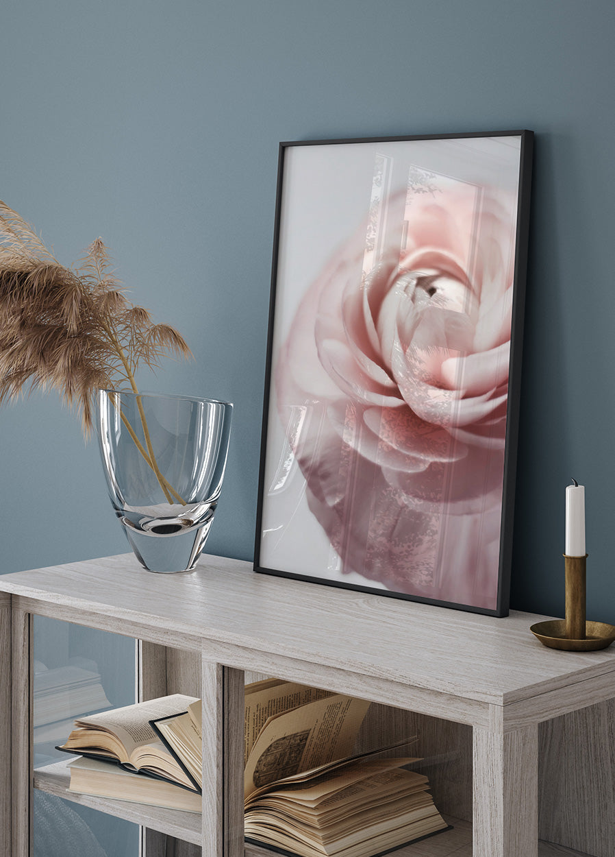 Pink Ranunculus Plakat - Posterbox.dk